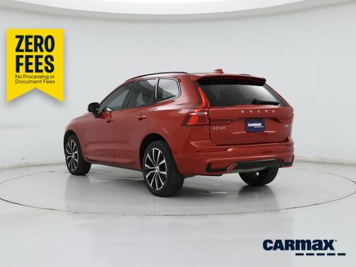 Red 2023 Volvo XC60 B5 Plus Dark Theme