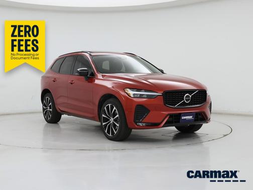 Red 2023 Volvo XC60 B5 Plus Dark Theme