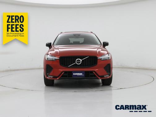 Red 2023 Volvo XC60 B5 Plus Dark Theme