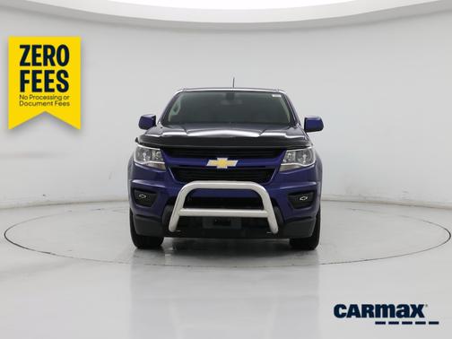 Blue 2017 Chevrolet Colorado Work Truck