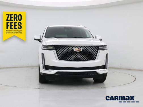 White 2021 Cadillac Escalade ESV Premium Luxury