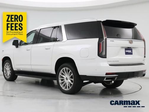 White 2021 Cadillac Escalade ESV Premium Luxury