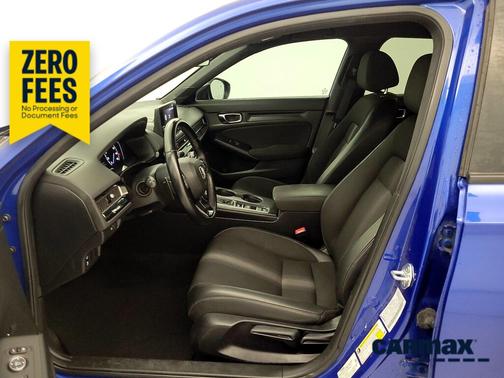 Blue 2024 Honda Civic Sport