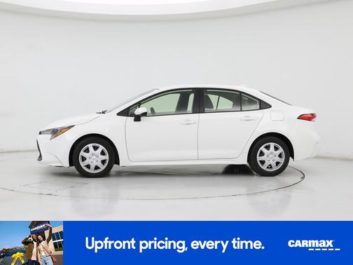 White 2021 Toyota Corolla LE