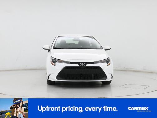 White 2021 Toyota Corolla LE
