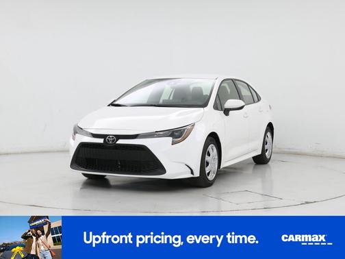 White 2021 Toyota Corolla LE