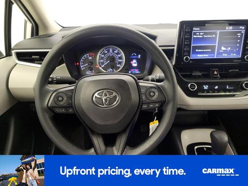 White 2021 Toyota Corolla LE