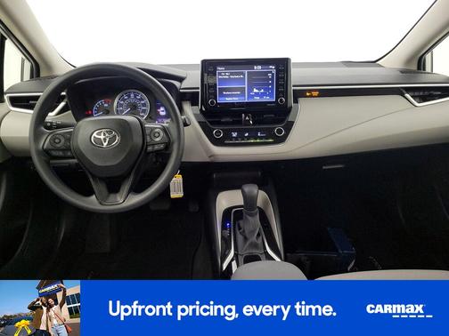 White 2021 Toyota Corolla LE