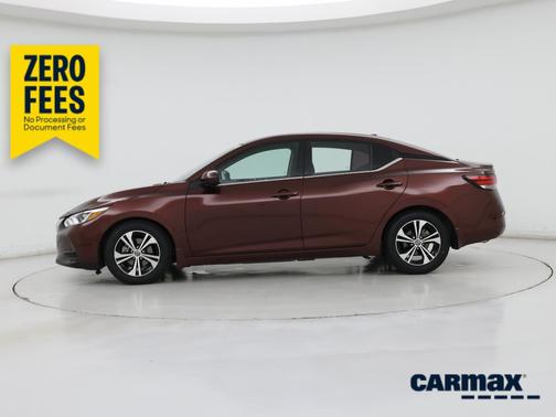 Burgundy 2023 Nissan Sentra SV