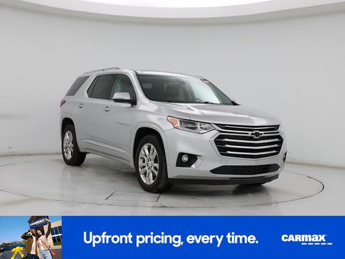 Silver 2021 Chevrolet Traverse High Country