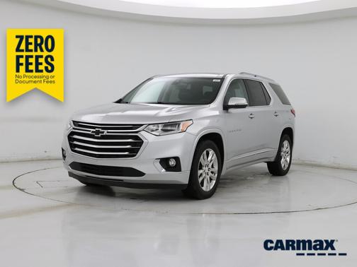 Silver 2021 Chevrolet Traverse High Country