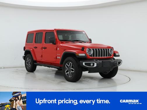 Red 2024 Jeep Wrangler Sahara