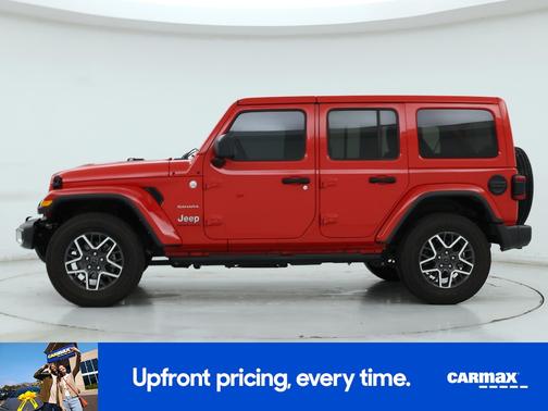 Red 2024 Jeep Wrangler Sahara