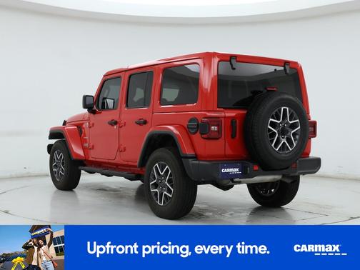 Red 2024 Jeep Wrangler Sahara