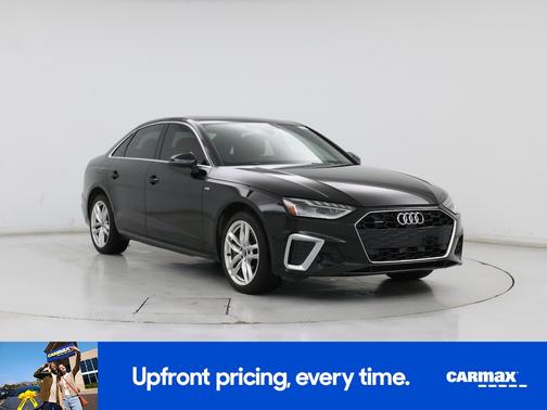 Black 2021 Audi A4 S-Line Premium Plus
