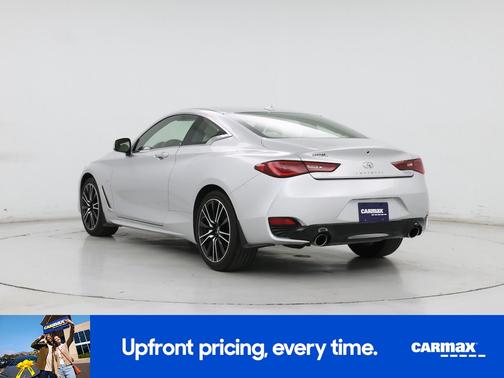 Silver 2018 INFINITI Q60 Sport