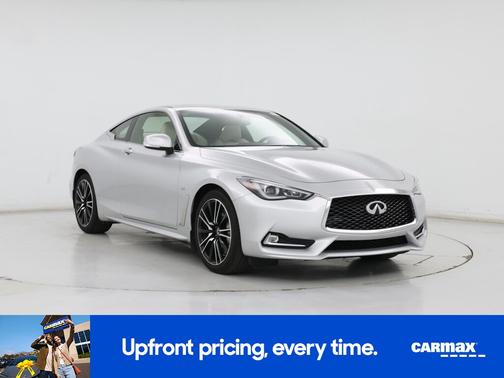 Silver 2018 INFINITI Q60 Sport