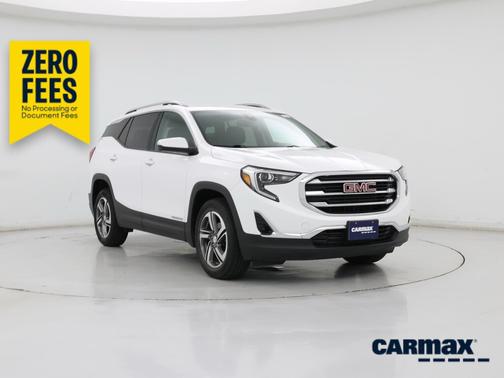 White 2021 GMC Terrain SLT
