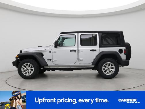 Silver 2023 Jeep Wrangler Unlimited Sport S