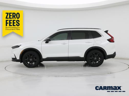White 2023 Honda CR-V Hybrid Sport Touring