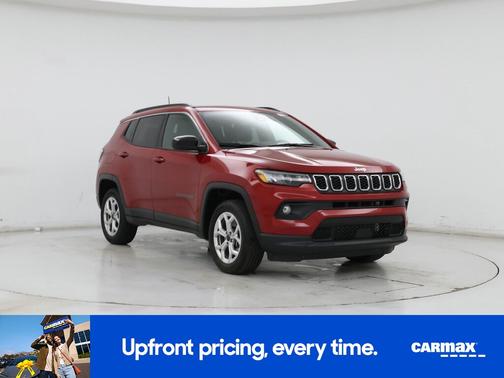 Red 2025 Jeep Compass Latitude