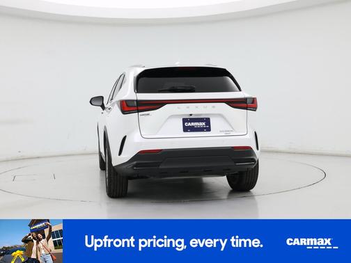 White 2025 Lexus NX 350h Luxury