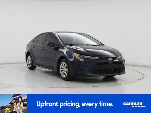 Blue 2020 Toyota Corolla LE