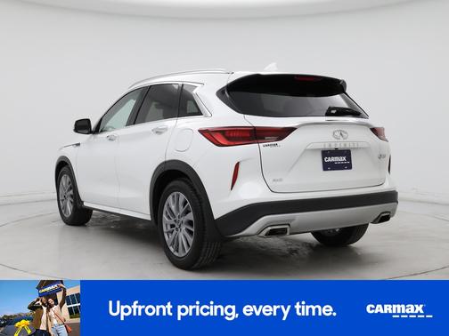 White 2023 INFINITI QX50 Luxe