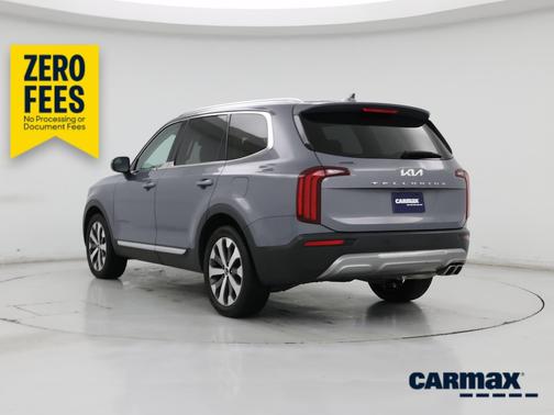 Silver 2022 Kia Telluride EX