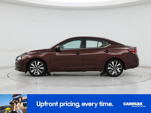 Burgundy 2021 Nissan Sentra SV