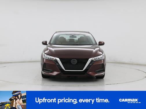Burgundy 2021 Nissan Sentra SV