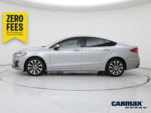 Silver 2020 Ford Fusion SE