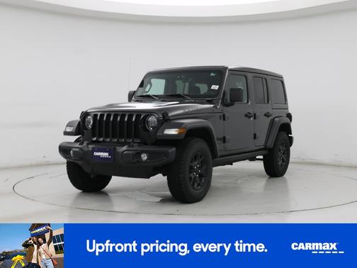 Gray 2021 Jeep Wrangler Unlimited Willys