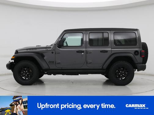 Gray 2021 Jeep Wrangler Unlimited Willys
