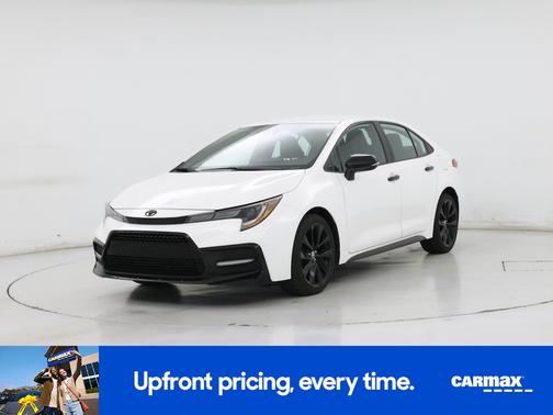 White 2020 Toyota Corolla SE Night Shade