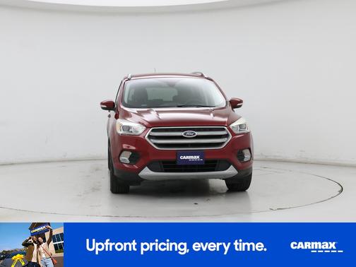 Red 2017 Ford Escape Titanium