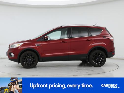 Red 2017 Ford Escape Titanium