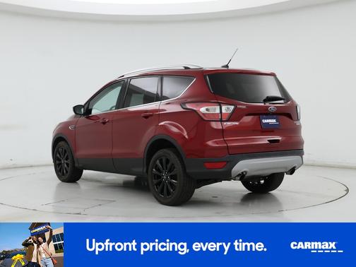Red 2017 Ford Escape Titanium