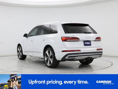 White 2021 Audi Q7 Premium Plus