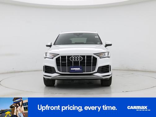 White 2021 Audi Q7 Premium Plus