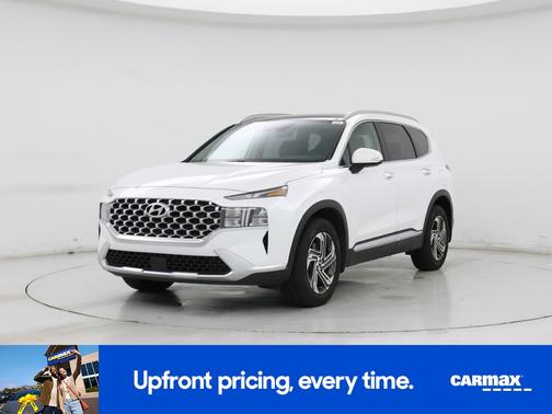 White 2022 Hyundai SANTA FE SEL