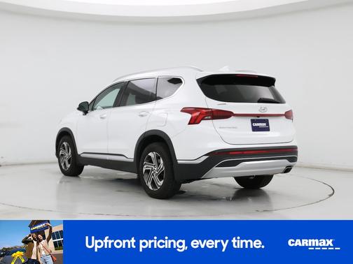 White 2022 Hyundai SANTA FE SEL