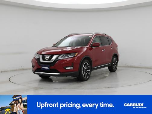Burgundy 2017 Nissan Rogue SL