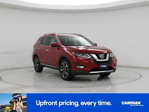 Burgundy 2017 Nissan Rogue SL