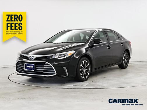 Black 2017 Toyota Avalon XLE Premium