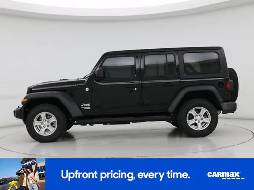 Black 2020 Jeep Wrangler Unlimited Sport