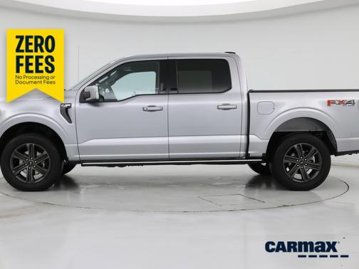 Gray 2021 Ford F-150 Lariat