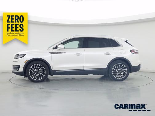 White 2019 Lincoln Nautilus Reserve