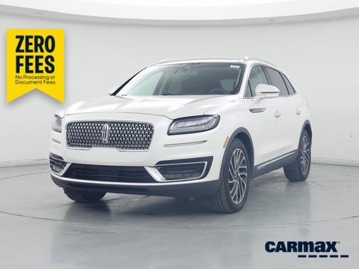 White 2019 Lincoln Nautilus Reserve