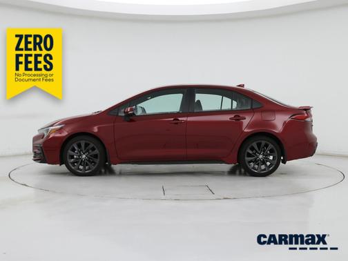 Red 2026 Toyota Corolla XSE